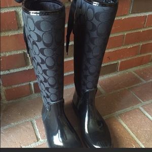 Coach Rain Boots